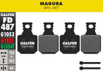 Pastillas Galfer Magura MT5 y MT7 STANDARD